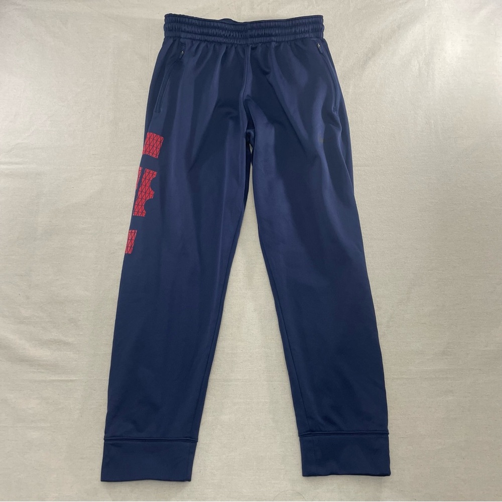 Nike Therma-Fit Pants Mens L LeBron James DRY Tapered Joggers 686154-410